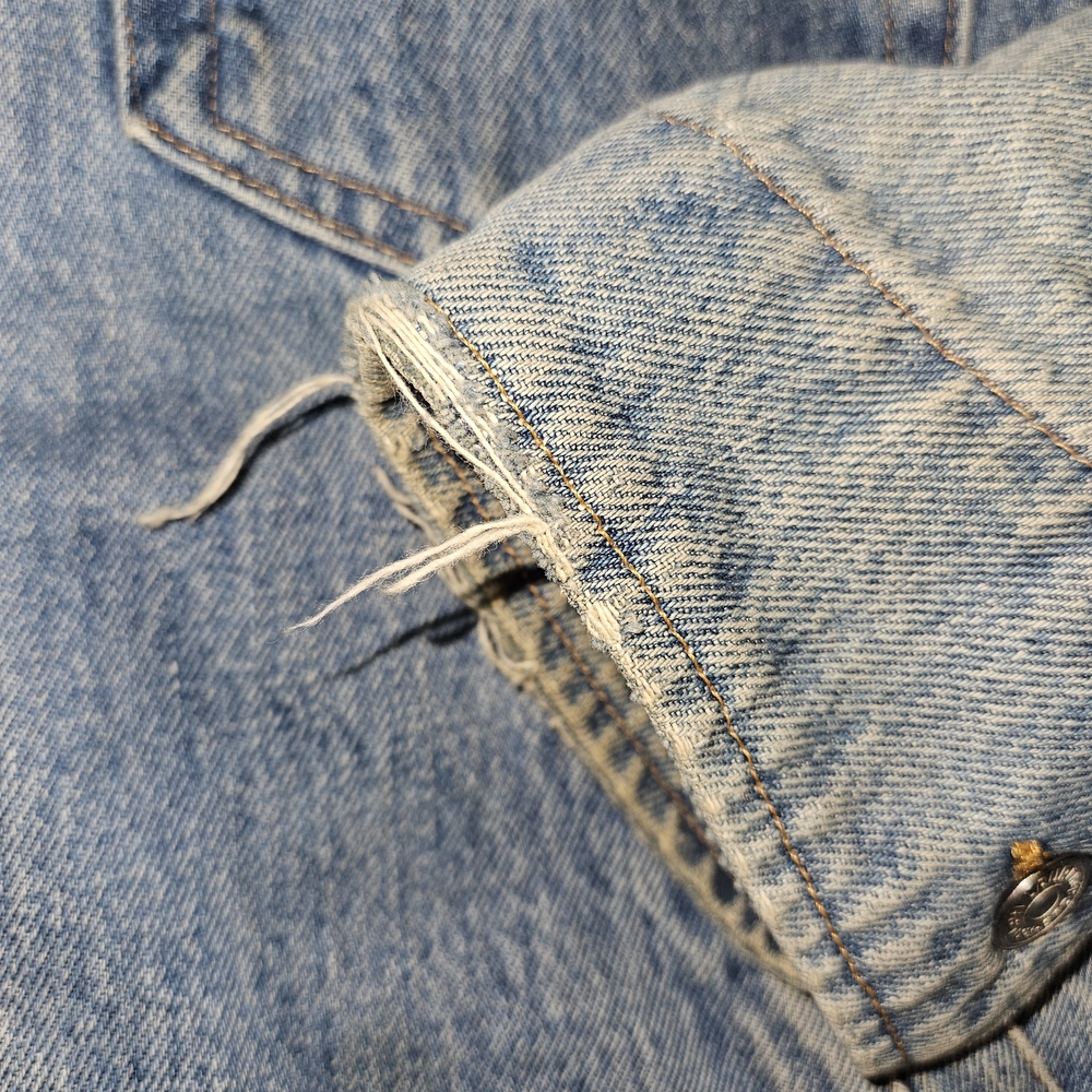 Ralph Lauren Denim Jacket with American Flag Patch - Picture 5 of 7